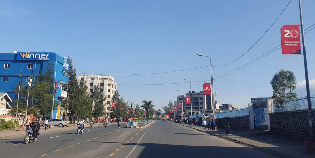 Nord-Kivu : timide circulation à Goma ce lundi