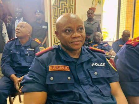 Kinshasa : les premiers mots du nouveau commissaire provincial de la police ville de Kinshasa