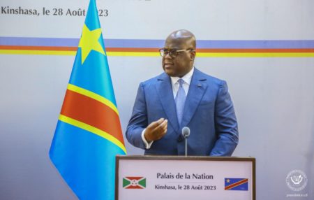 Félix Tshisekedi : « Nous ne sommes plus qu’à quelques encablures de la paix » dans l’Est de la RDC