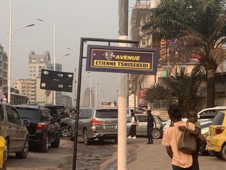 Kinshasa : l’avenue ex-Huileries rebaptisée avenue Étienne Tshisekedi