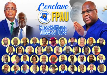 Présidentielle : les forces politiques alliées de l’UDPS plébiscitent Félix Tshisekedi