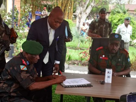 Nord-Kivu : le nouveau gouverneur militaire prend ses fonctions