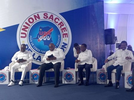 RDC : Félix Tshisekedi investit candidat président de la République de l’Union sacrée de la nation