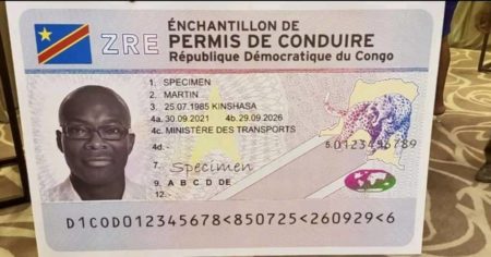 RDC : le gouvernement fixe le prix de nouveaux permis de conduire