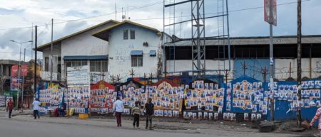 Campagne électorale : à Goma, même des résidences privées sollicitées par des affiches