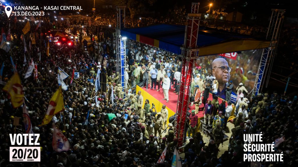 Campagne électorale : quand Tshisekedi, en démocrate, prêche la tolérance politique depuis Kananga