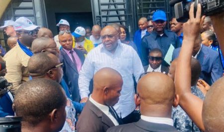 Présidentielle: à Bunia, Bemba prêche Tshisekedi et met en garde contre les « candidats marionnettes »