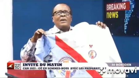 CAN : quand le ministre Kabulo distribue une marque contrefaite à la délégation congolaise avec « l’argent du trésor public »
