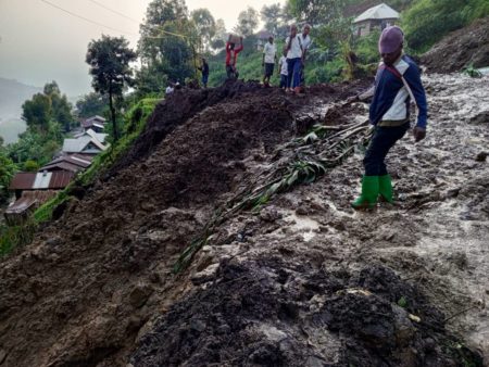 Sud-Kivu : une fille portée disparue après une pluie torrentielle à Kalehe