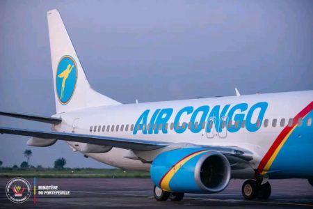 Air Congo : un premier appareil déjà à Kinshasa