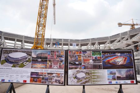 Infrastructures : plus que 9 mois et les Kinois auront leur Arena