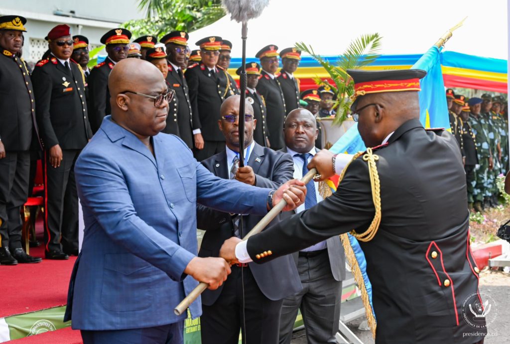RDC : le Lieutenant-Général Banza Mwilambwe Jules investi chef d’état-major général des FARDC