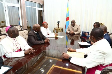 RDC : un plan de sortie de crise des catholiques et protestants présenté à Tshisekedi