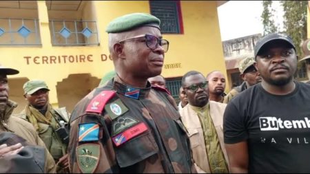 Nord-Kivu : le gouverneur militaire réorganise l’exécutif provincial