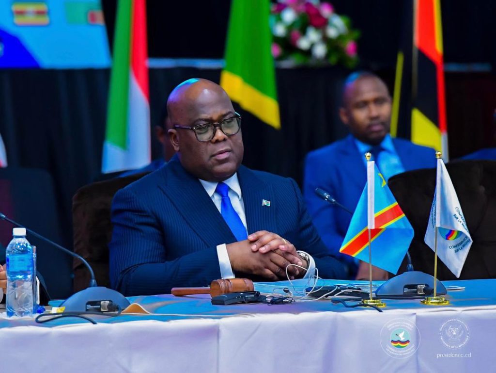RDC : les cinq priorités de Félix Tshisekedi à la tête de la CIRGL