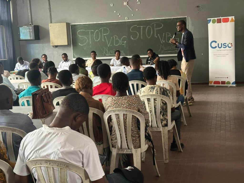 16 jours d’activisme : Cuso International sensibilise les étudiants de l’ISTA contre les violences numériques faites aux femmes et aux filles en milieu universitaire