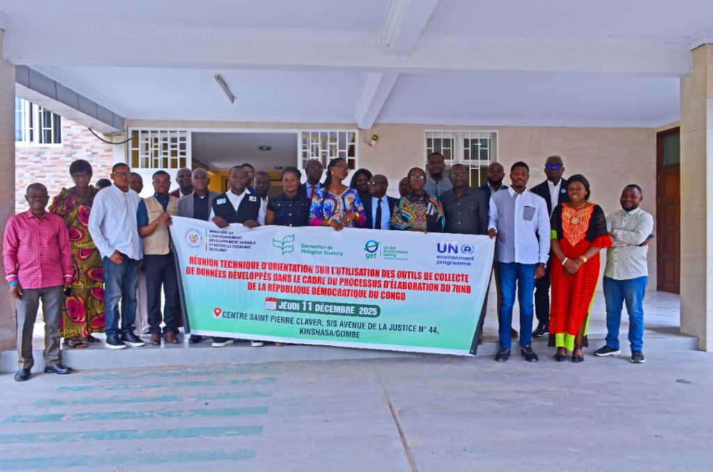 Biodiversité : la RDC lance l’orientation technique pour l’élaboration de son 7e Rapport national