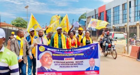 Lubumbashi : défiant l’interdiction, la Coalition de la gauche congolaise de Kabund est descendue dans la rue