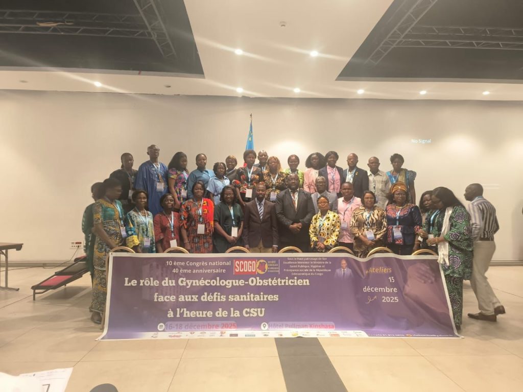 RDC : le 10ᵉ Congrès national de gynécologues trace la voie pour réduire les décès maternels